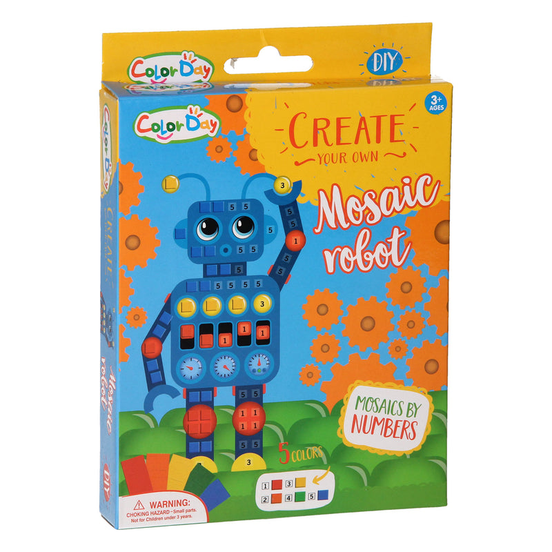 Load image into Gallery viewer, Maak je eigen mozaiek robot