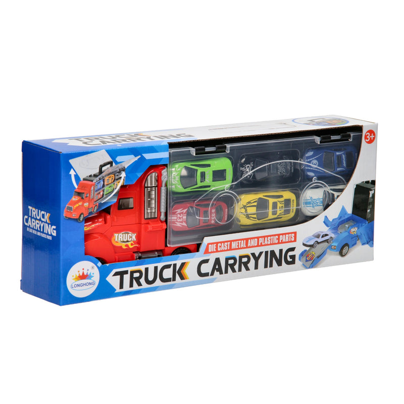 Load image into Gallery viewer, Opberg autotransporter - rood