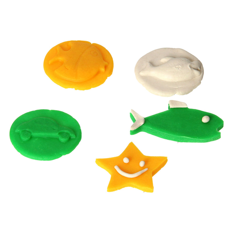 Load image into Gallery viewer, Kleiset fastfood - 4 kleipotjes - 10dlg.