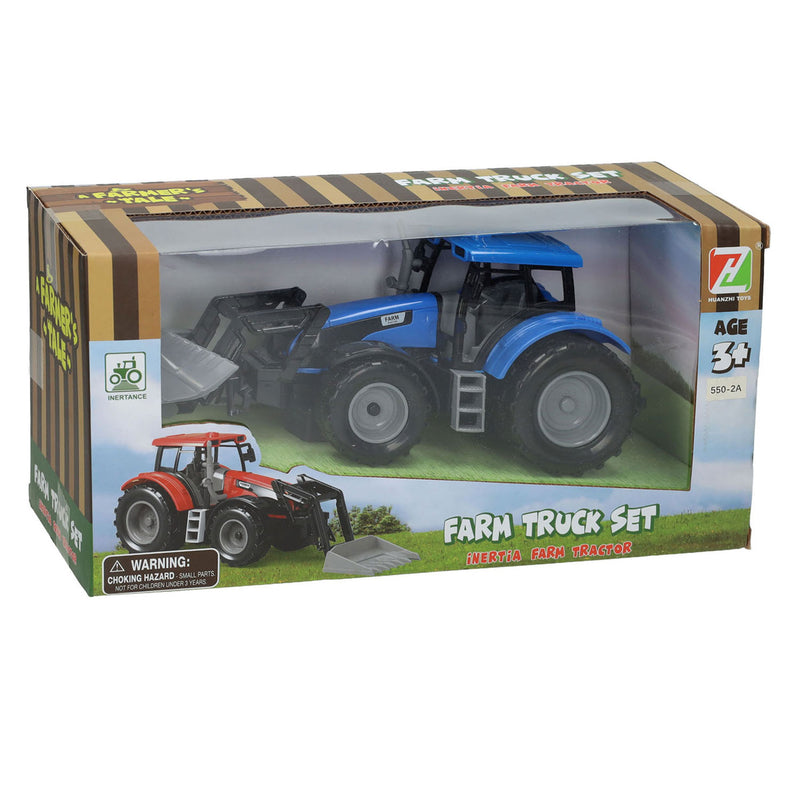 Laden Sie das Bild in Galerie -Viewer, Tractor met voorlader 1:32
