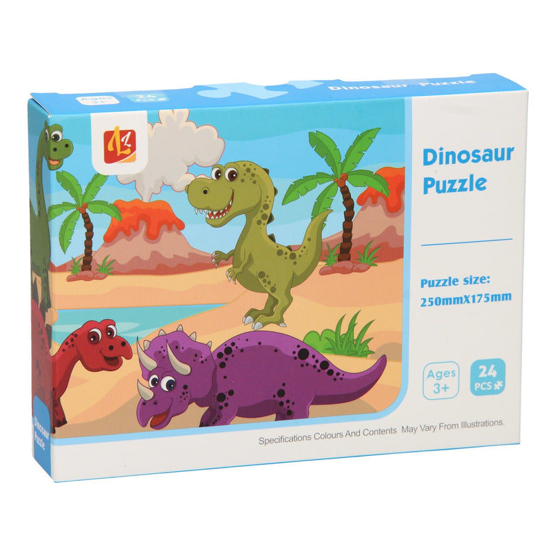 Load image into Gallery viewer, Puzzel dino's, 24st.