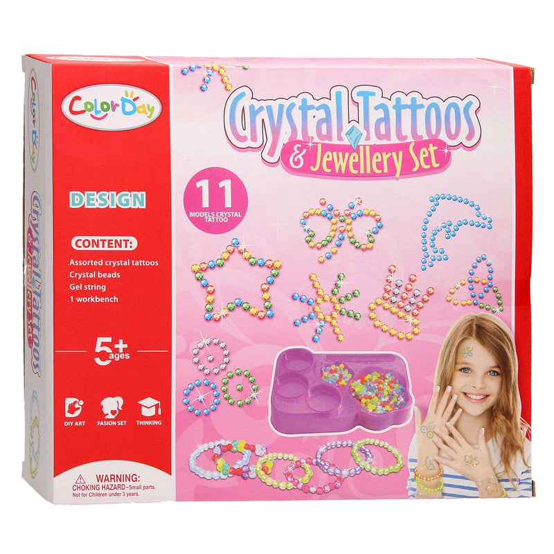 Load image into Gallery viewer, Crystal Tattoos en Juwelenset