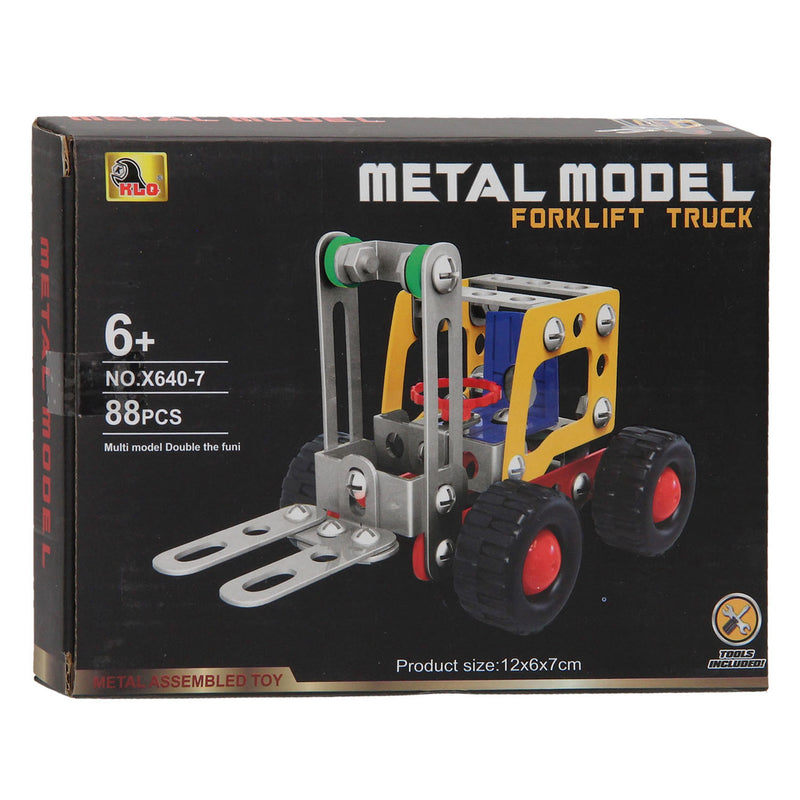 Load image into Gallery viewer, Constructieset heftruck, 88dlg.