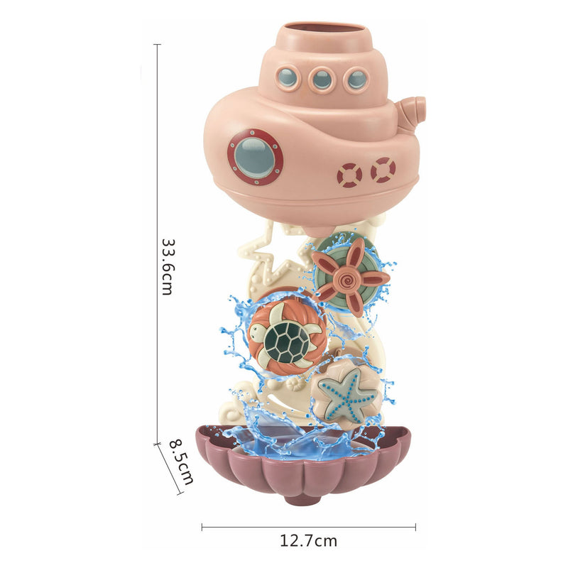 ギャラリービューアに画像をロードする, Badspeelset met waterval pastel
