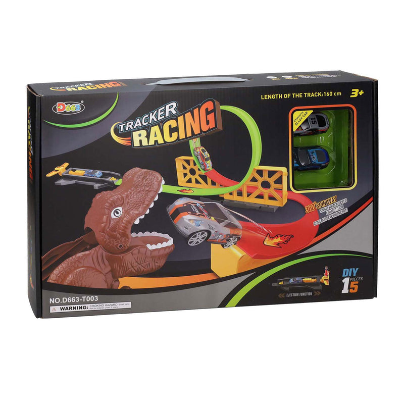 Load image into Gallery viewer, Lanceerset dino met looping schans