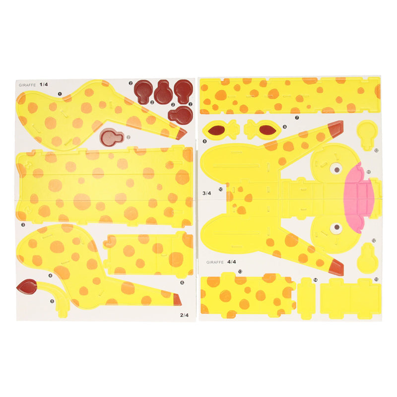 Load image into Gallery viewer, Bouwpakket 3d giraffe