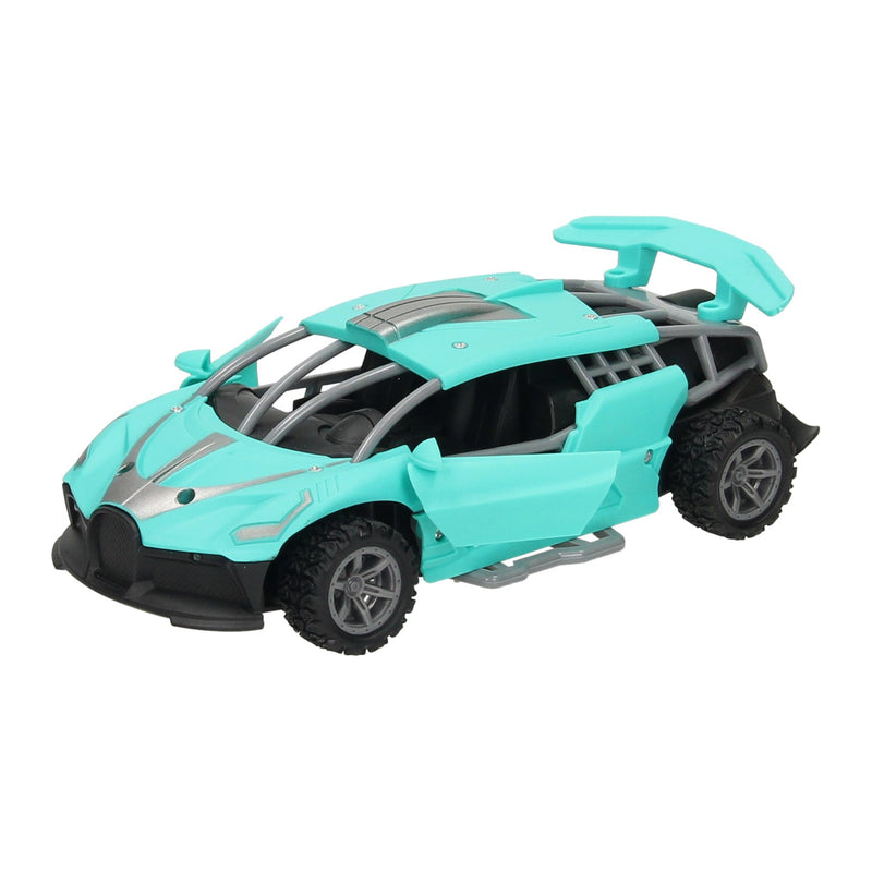 Afbeelding laden in galerijviewer, Lobbes speelgoed bv rc auto multifunctie blauw