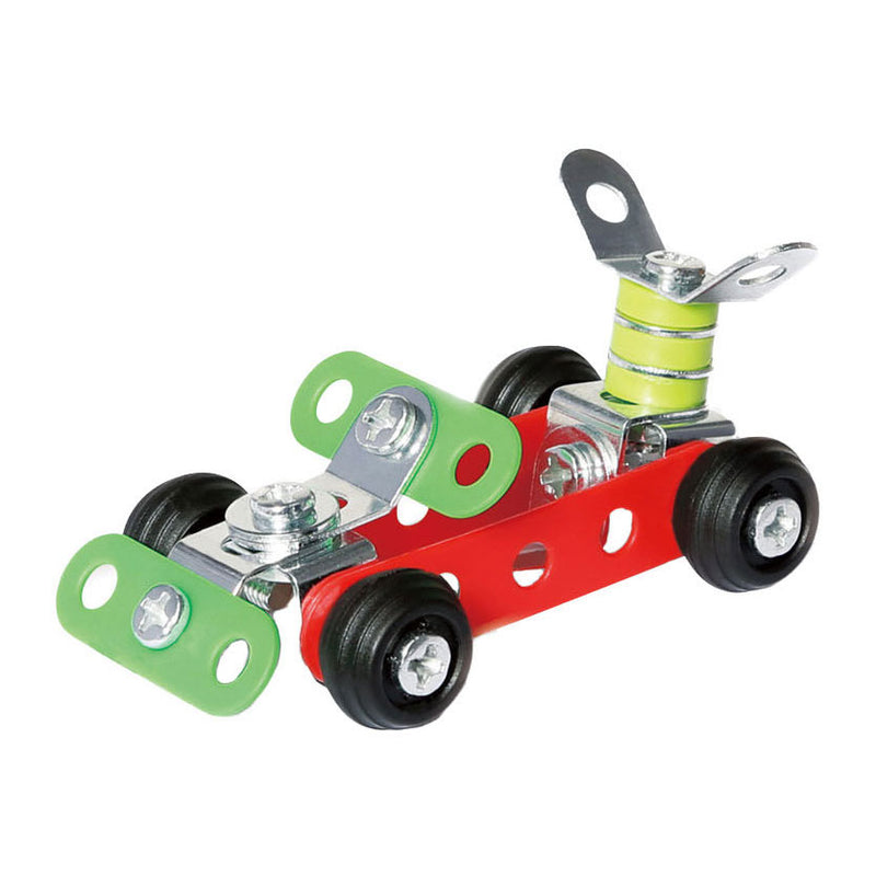 Load image into Gallery viewer, Metalen constructieset raceauto, 46dlg.