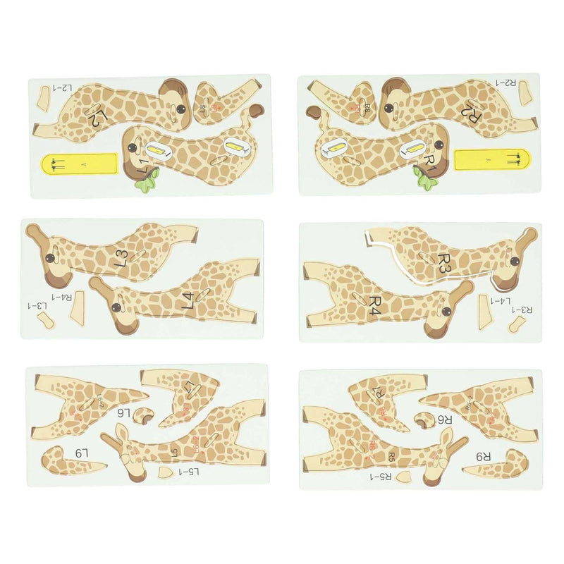 Load image into Gallery viewer, Lobbes 3d puzzel giraffe, 30st.