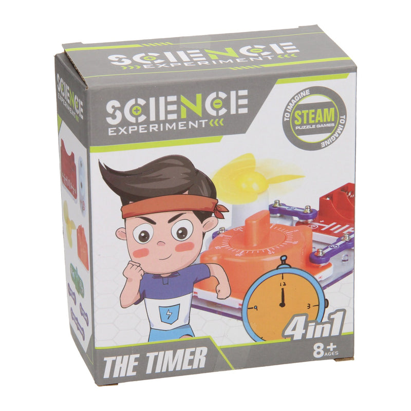 Laden Sie das Bild in Galerie -Viewer, Science experiment de timer en zaklamp 2in1