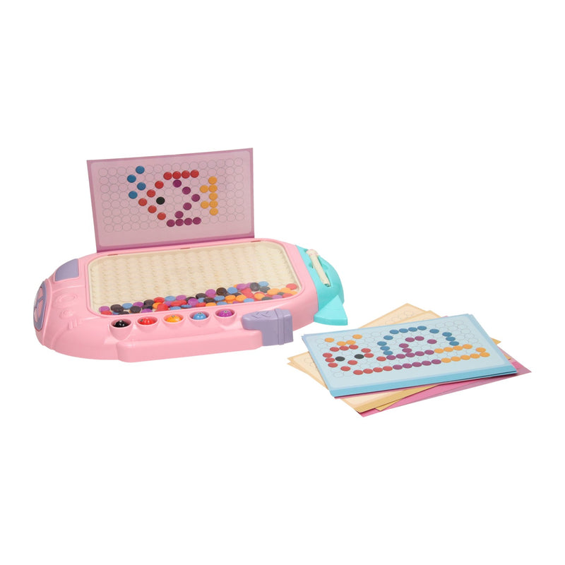 Load image into Gallery viewer, Kleuren buttons spel met magnetische pen roze