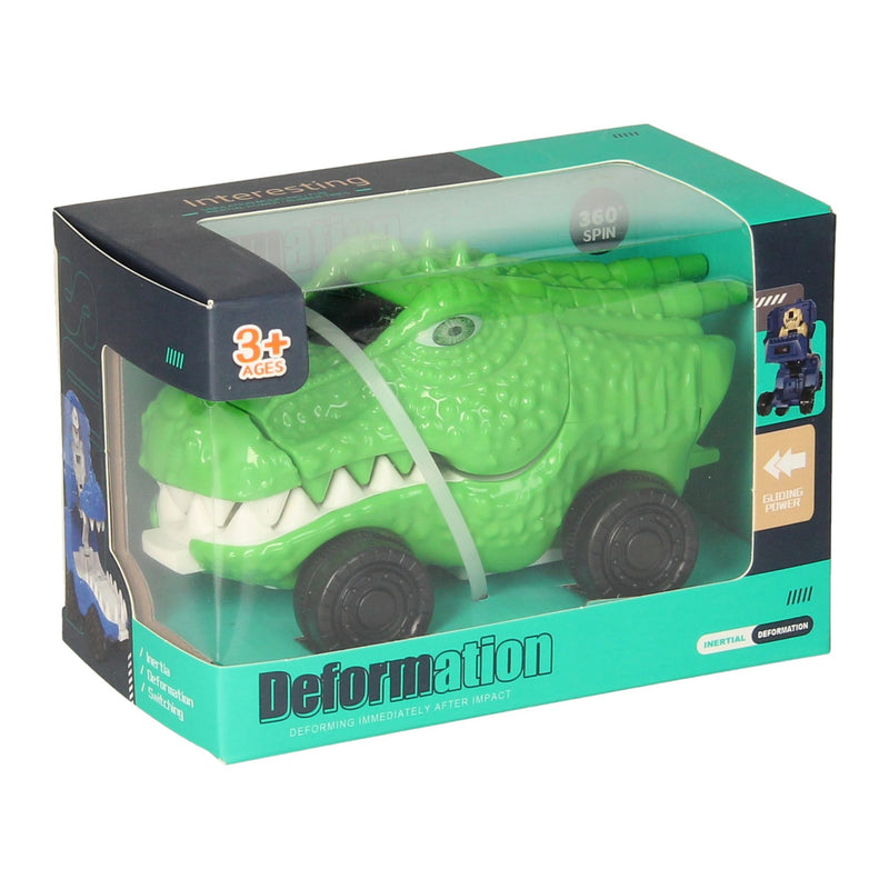 Cargue la imagen en el visor de la galería, Dino transformeer spin auto 360