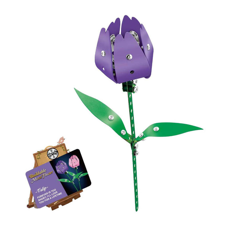 Load image into Gallery viewer, Lobbes metalen bouwset tulp