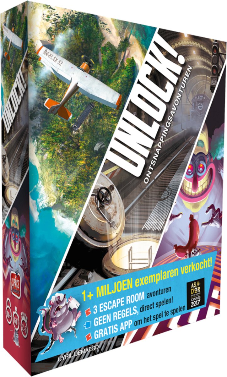 Afbeelding laden in galerijviewer, Asmodee unlock! ontsnappingsavonturen