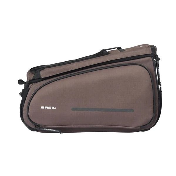 Load image into Gallery viewer, Basil gepäckträgertasche move trunkbag move velcr tape fastening brown