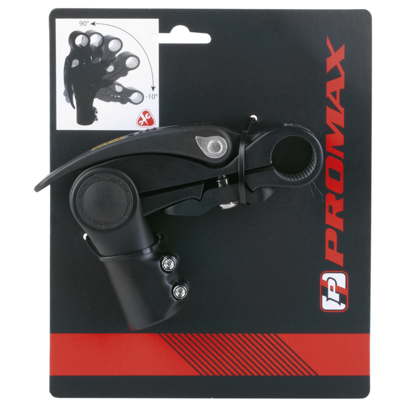 Load image into Gallery viewer, Pro Stuurpen verstelbaar met hevel 31,8 110 28,6 mm mat zwart