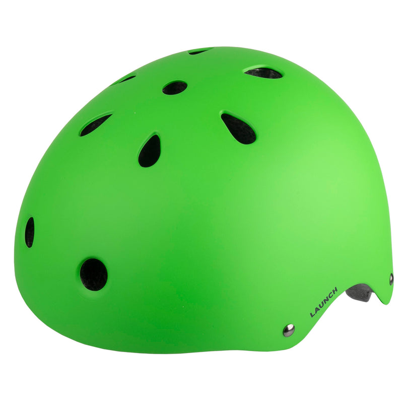 Afbeelding laden in galerijviewer, M-wave launch matt green bmx helmet