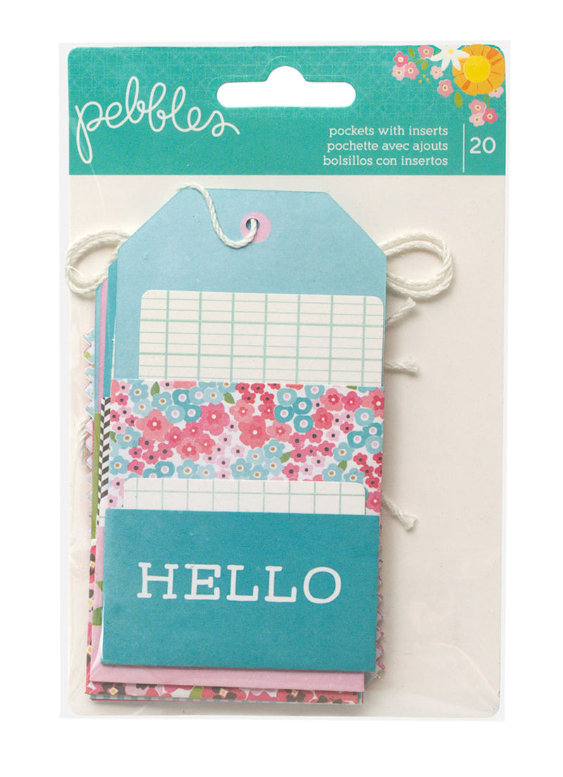 Load image into Gallery viewer, Pebbles • embellishments garden party pockets