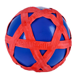 ギャラリービューアに画像をロードする, Blauwe crossbal met rode rubberband | 10 stuks