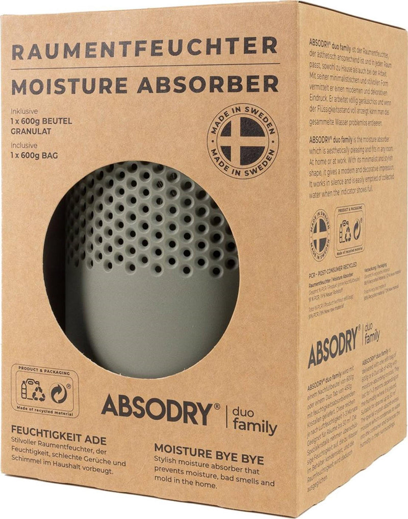 ギャラリービューアに画像をロードする, Absodry duo family bag vochtvanger series 6 green - inclusief 1 vulling