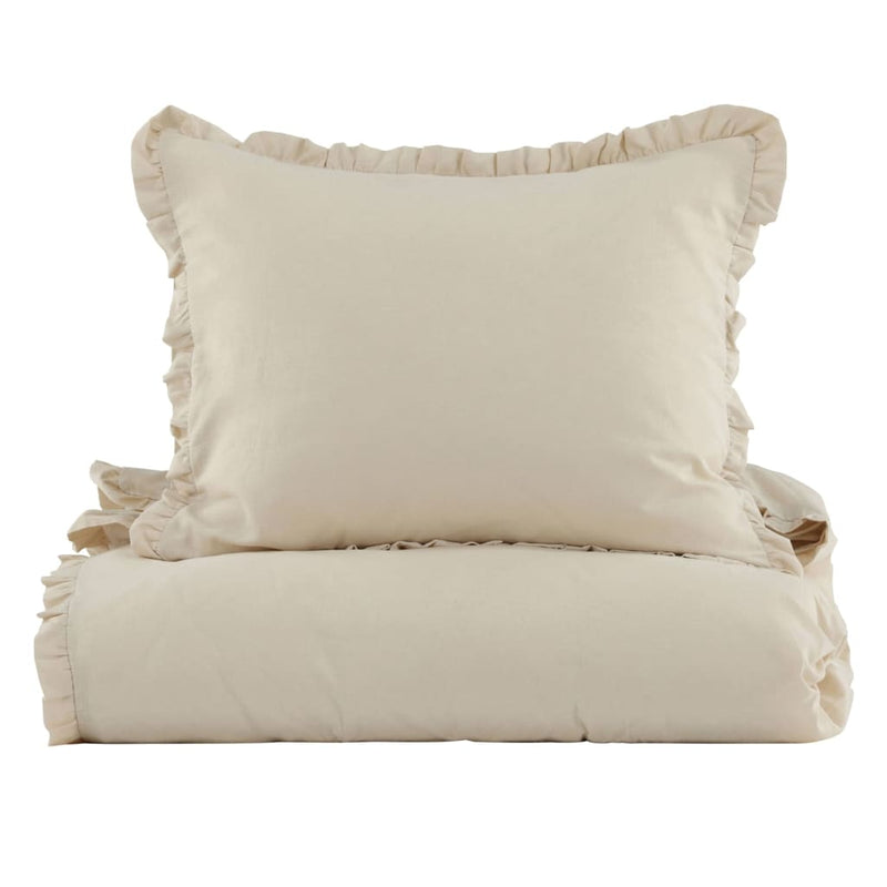 Load image into Gallery viewer, Venture home dekbedovertrek lias 200x150 cm katoen beige