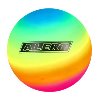 Load image into Gallery viewer, Alert sport minivoetbal 15 cm pvc regenboog (3 stuks) | 3 stuks