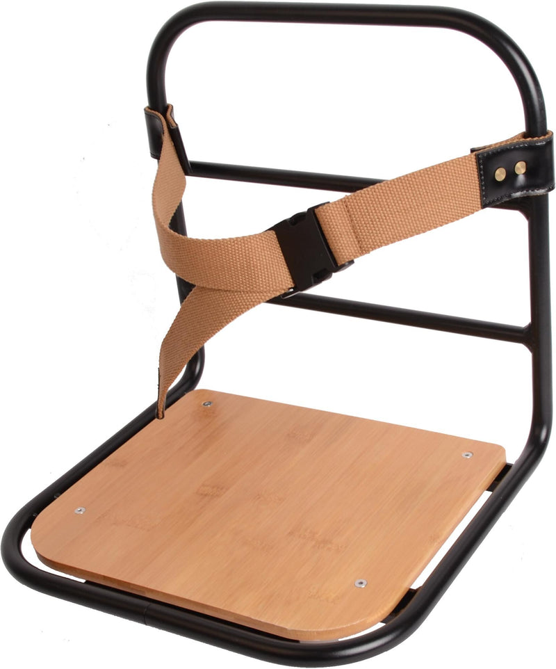 Load image into Gallery viewer, Bikkel IBee Cidade JoBag voordrager + bruine riem