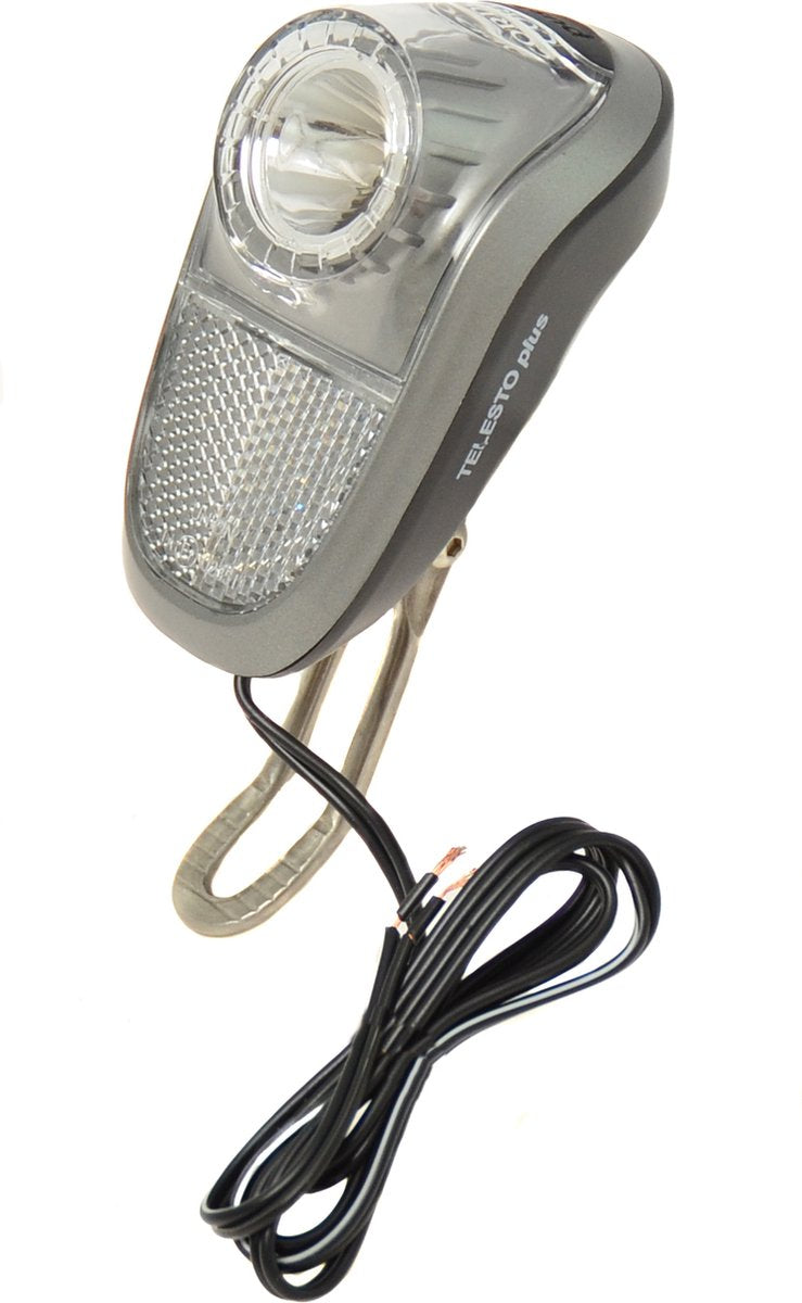 Afbeelding laden in galerijviewer, Cordo led koplamp telesto plus 10 lux on off (naaf)dynamo