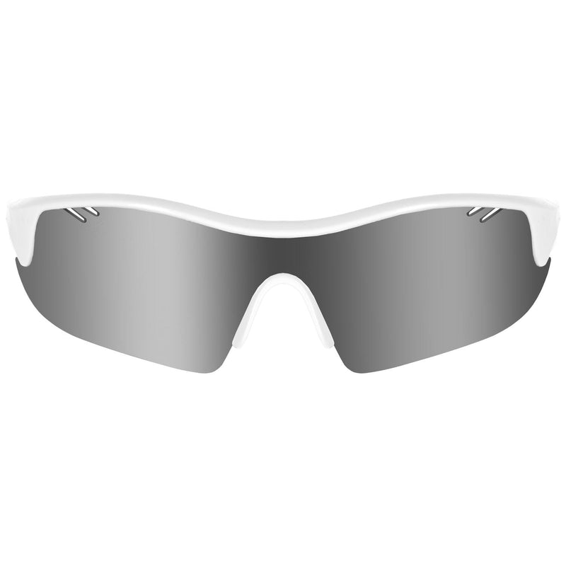 Load image into Gallery viewer, Trivio - fietsbril vento nova wit lens zwart mirror