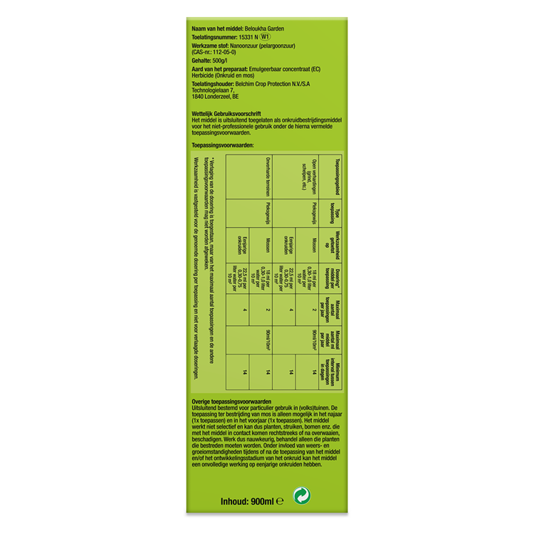 Afbeelding laden in galerijviewer, Pro-tect 1067478 - beloukha garden 900 ml | 1 stuks