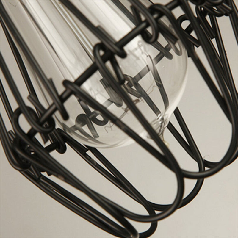 ギャラリービューアに画像をロードする, Homestyle Pro Homestyle MK006-B Industriële Hanglamp 19x23 cm Zwart Metaal