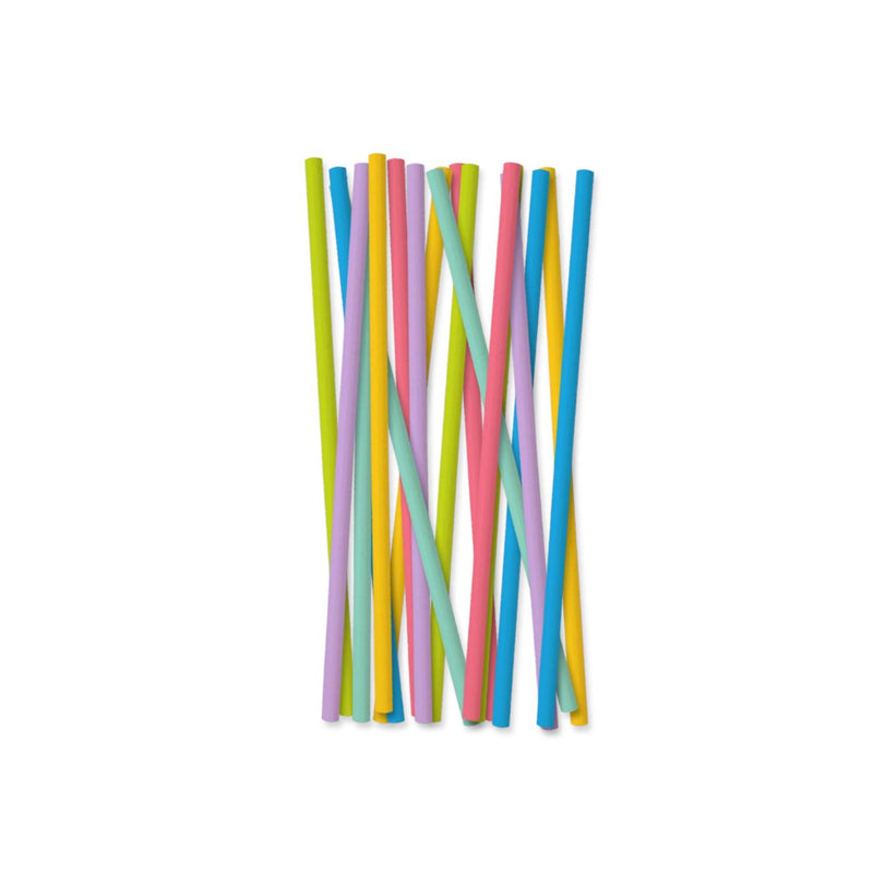 Afbeelding laden in galerijviewer, Paperdreams drinkrietjes - party dots - papier 19cm 18-delig