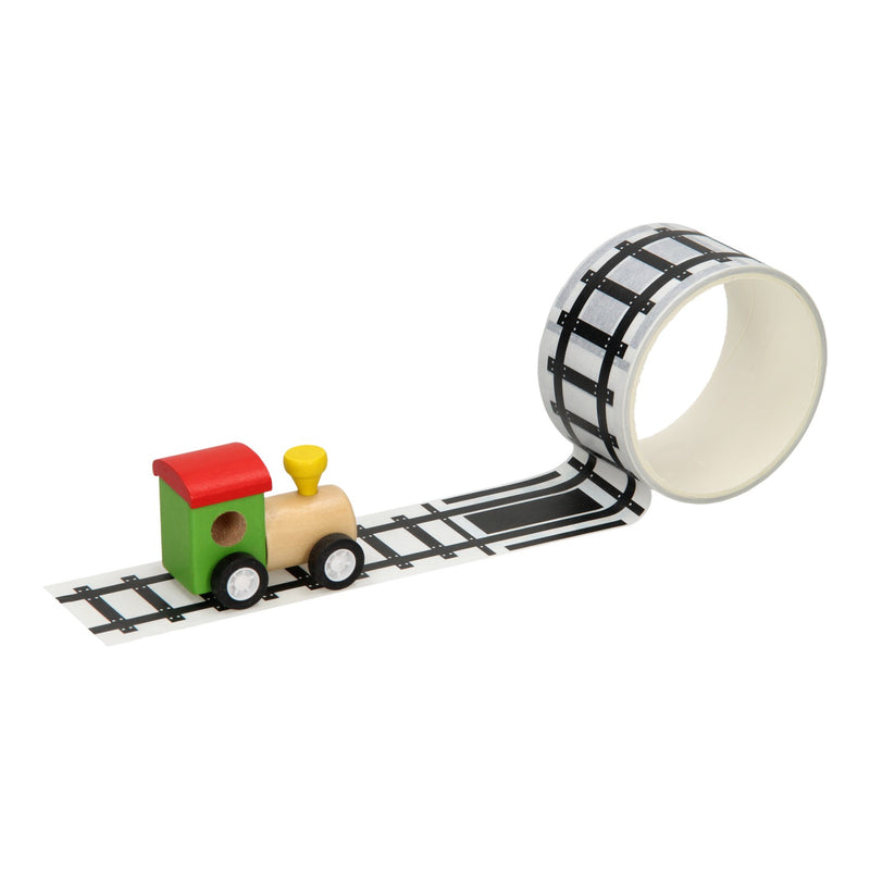 Load image into Gallery viewer, Houten trein met wegtape, 8mtr