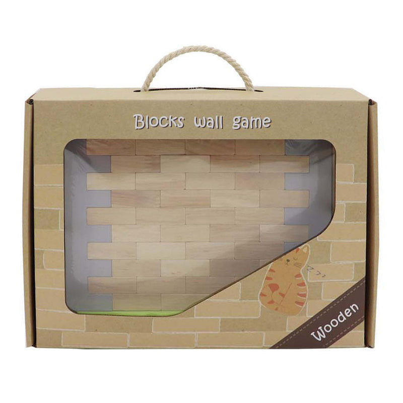 ギャラリービューアに画像をロードする, Houten blokken muur balansspel, 44dlg.