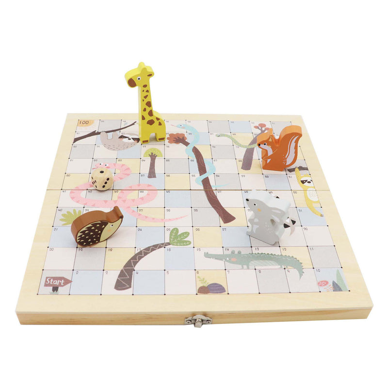 ギャラリービューアに画像をロードする, Houten slangen en ladders spel