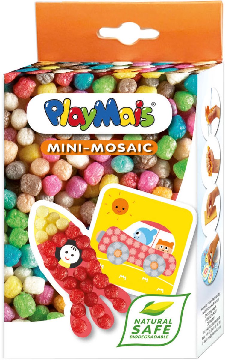 Afbeelding laden in galerijviewer, Playmais mini mosaic - raket