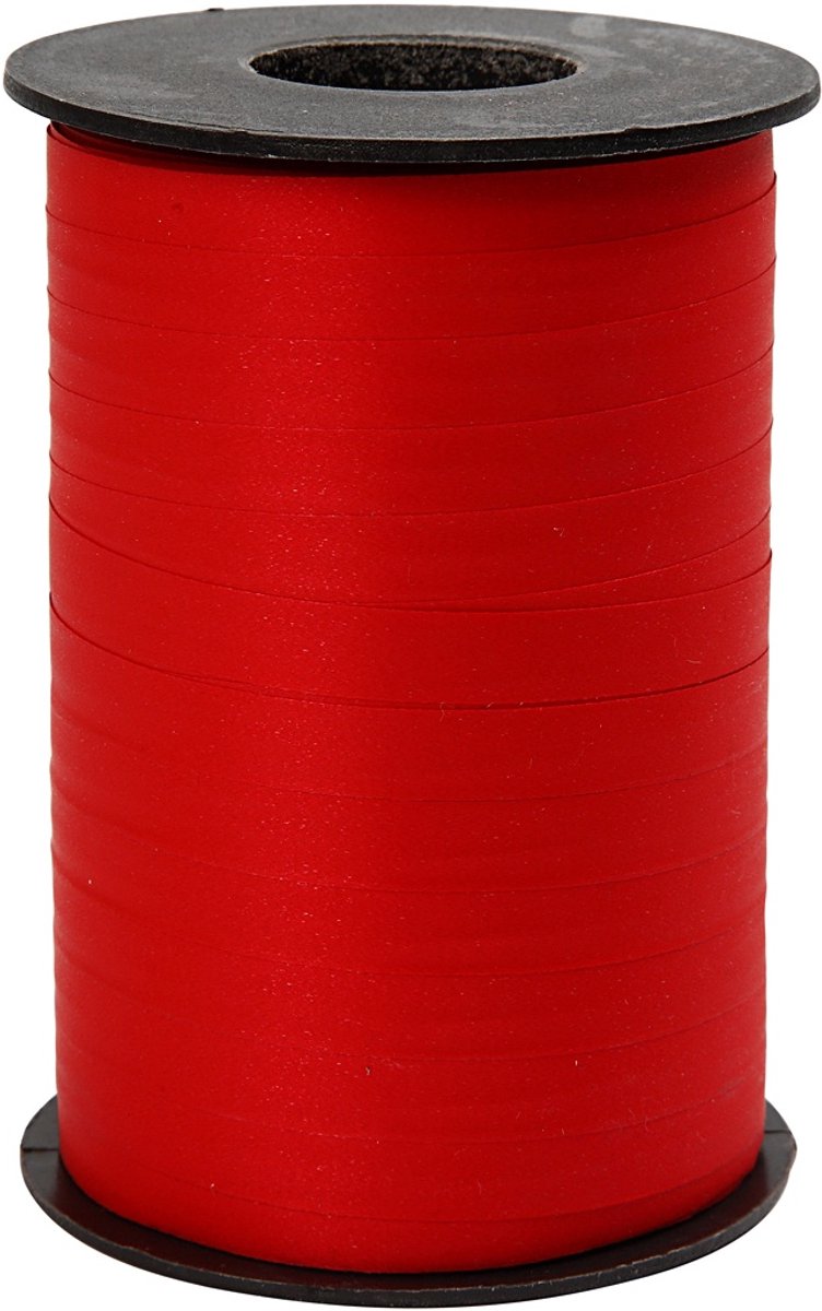 Afbeelding laden in galerijviewer, Creativ company cadeaulint, b: 10 mm, rood, mat, 250 m