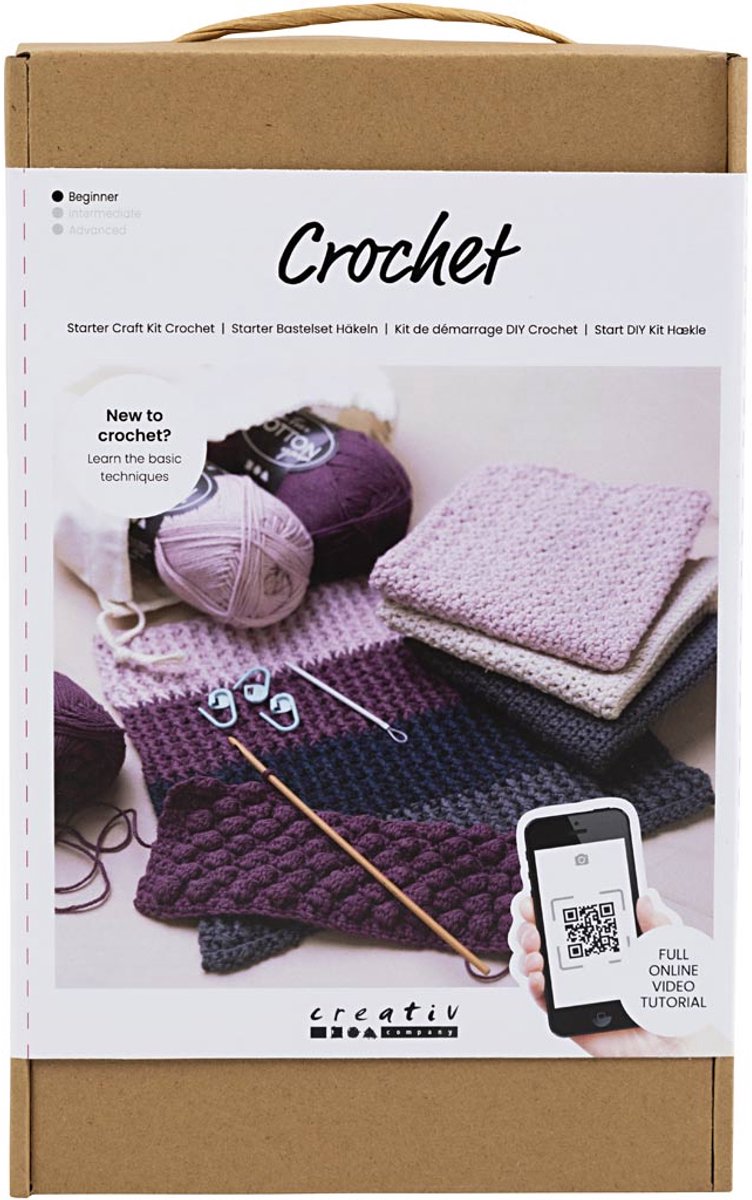 Afbeelding laden in galerijviewer, Creativ company starter hobbyset haken
