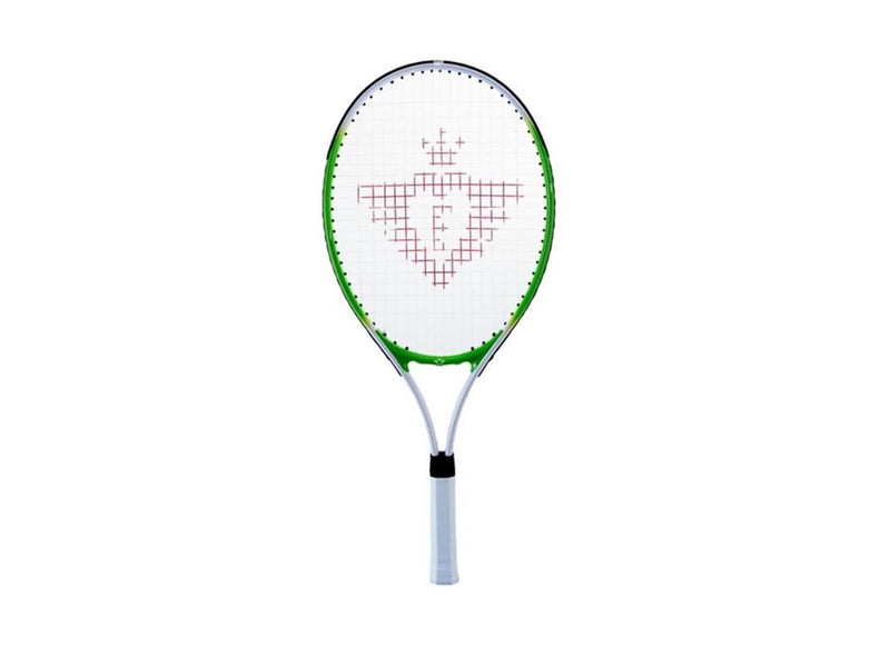 ギャラリービューアに画像をロードする, Engelhart tennisracket met hoes en 2 ballen - groen