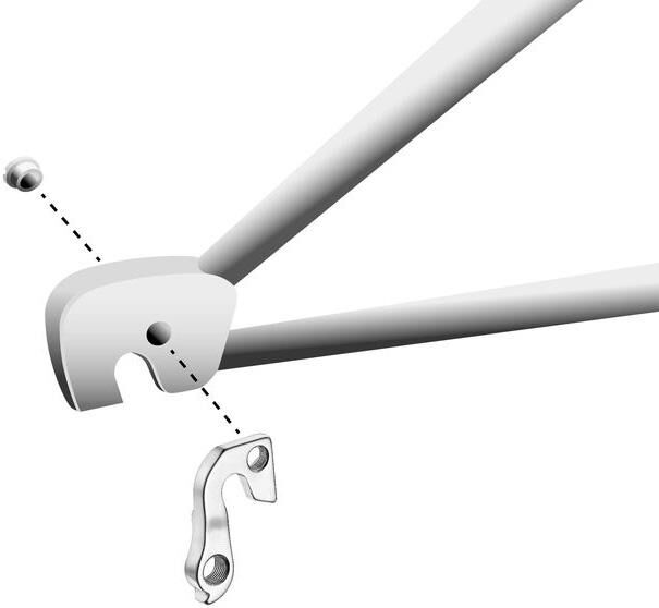 Load image into Gallery viewer, Union derailleurpad GH-146 met schroef M8x1.2