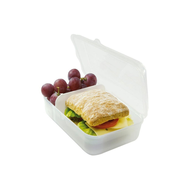 Load image into Gallery viewer, Rotho fun lunchbox met verdeelschotje 0.9l transparant