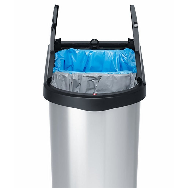 Load image into Gallery viewer, Rotho paso duo pedaalemmer 50l zilver metallic