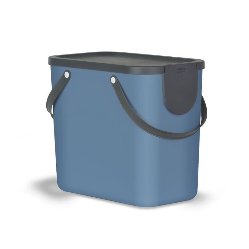 Load image into Gallery viewer, Rotho albula afvalscheidingsprullenbak 25l horizon blauw