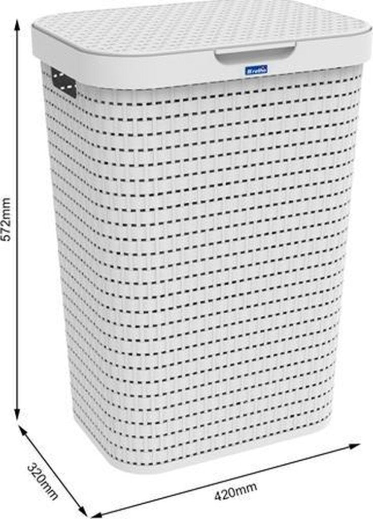 Chargez l'image dans la visionneuse de la galerie, Rotho country wasverzamelaar 55l wit