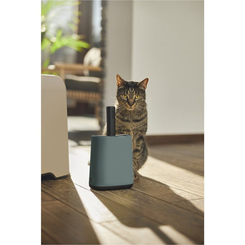 ギャラリービューアに画像をロードする, Rotho mypet cleaning set 16.2x9.1x29 cm - kattenbak - groen antraciet