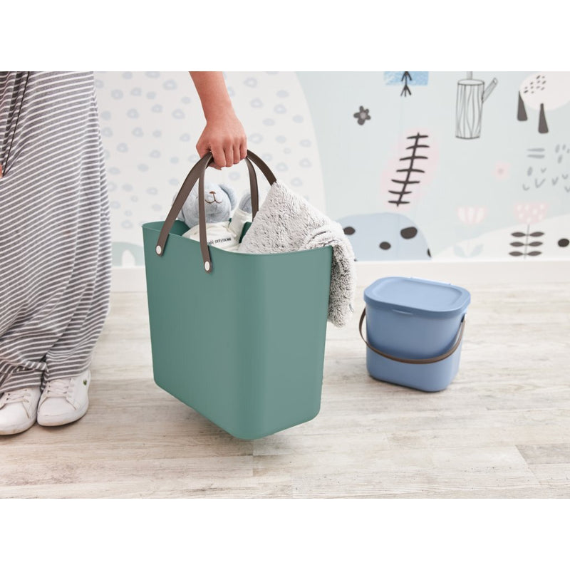 Load image into Gallery viewer, Rotho albula storage system 25l mistletoe groen
