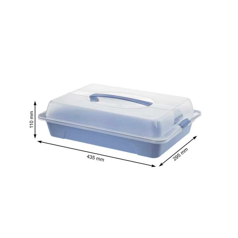 Load image into Gallery viewer, Rotho fresh partybutler serveertray cool horizon blauw