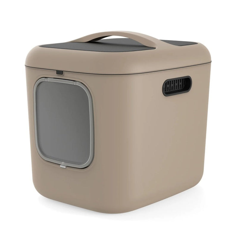 Load image into Gallery viewer, Rotho mypet biala xl kattenbak 61.4x49.2x57.6 cm beige