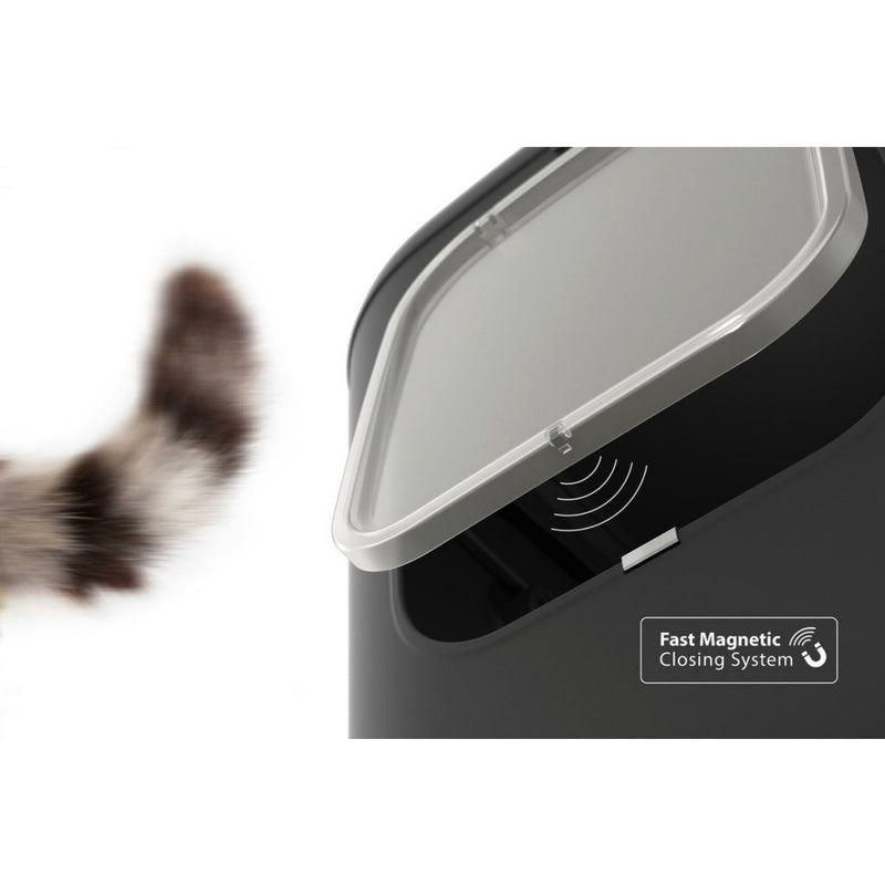 Load image into Gallery viewer, Rotho mypet biala xl kattenbak 61.4x49.2x57.6 cm antraciet