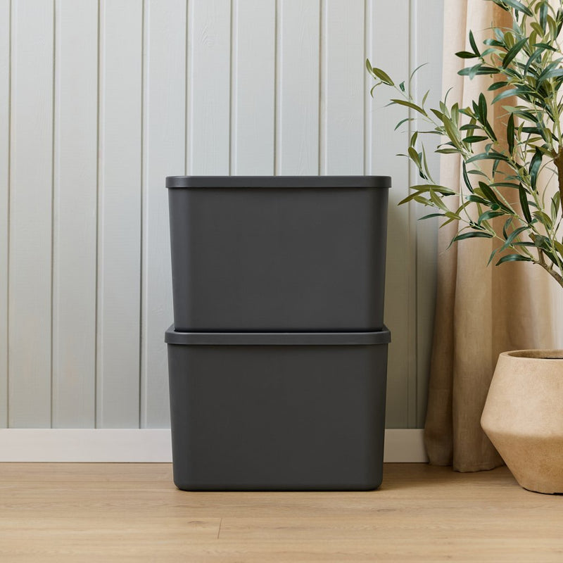Afbeelding laden in galerijviewer, Rotho albula multibox 55l antraciet